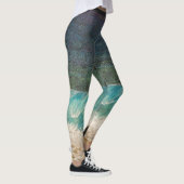 Bubblepazifische Leggings (Rechts)