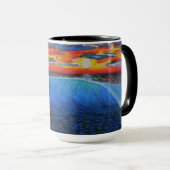 Bubblepazifische Tasse (VorderseiteRechts)