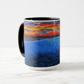 Bubblepazifische Tasse (Vorderseite Links)