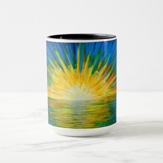 Bubblepazifische Tasse (Zentrum)