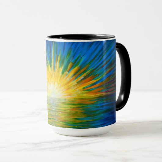 Bubblepazifische Tasse (VorderseiteRechts)