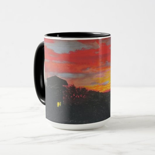 Bubblepazifische Tasse (Vorderseite Links)