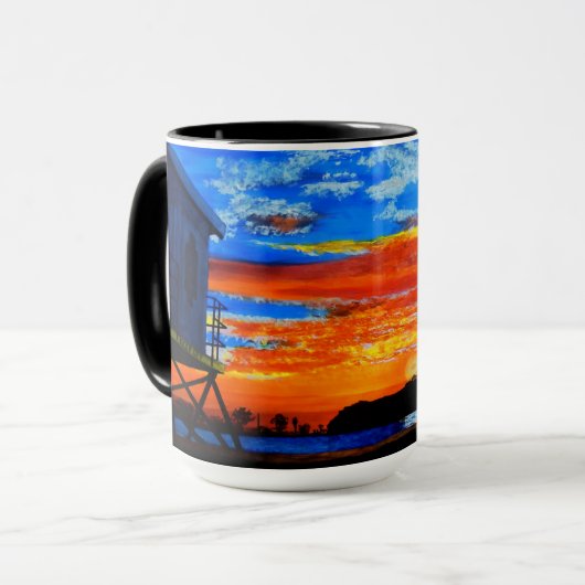 Bubblepazifische Tasse (Vorderseite Links)