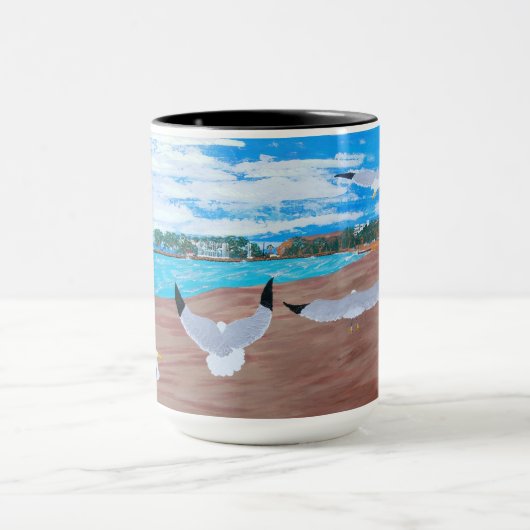 Bubblepazifische Tasse (Zentrum)