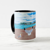 Bubblepazifische Tasse (Vorderseite Links)