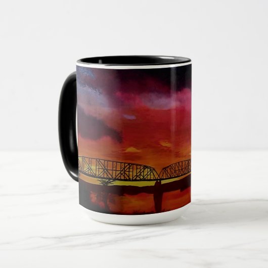 Bubblepazifische Tasse (Vorderseite Links)