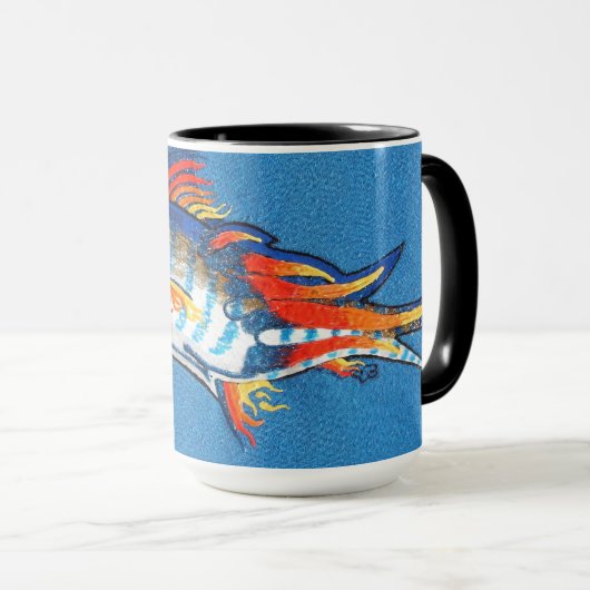 Bubblepazifische Tasse (VorderseiteRechts)