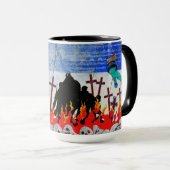 Bubblepazifische Tasse (VorderseiteRechts)