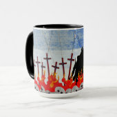 Bubblepazifische Tasse (Vorderseite Links)