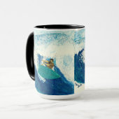 Bubblepazifische Tasse (Vorderseite Links)