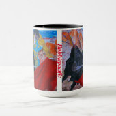 Bubblepazifische Tasse (Zentrum)