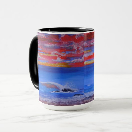 Bubblepazifische Tasse (Vorderseite Links)