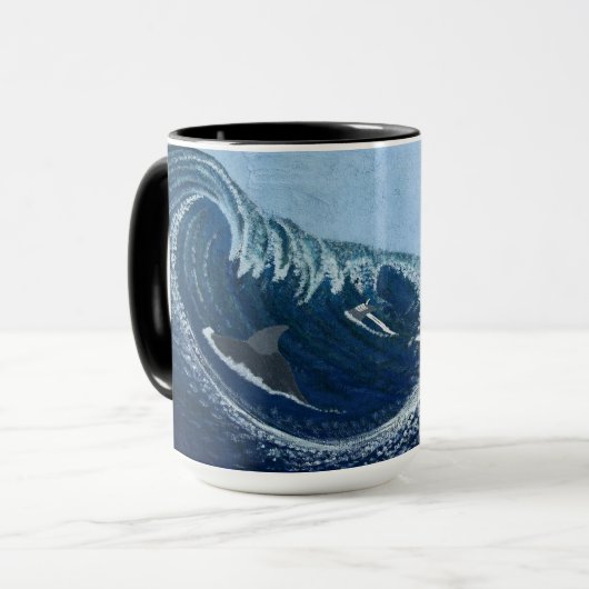 Bubblepazifische Tasse (Vorderseite Links)