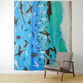 Bubblepazifische Wandtapeten Wandteppich (Beispiel)