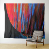 Bubblepazifische Wandtapeten Wandteppich (Beispiel (Horizontal))