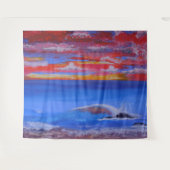 Bubblepazifische Wandtapeten Wandteppich (Vorderseite (Horizontal))