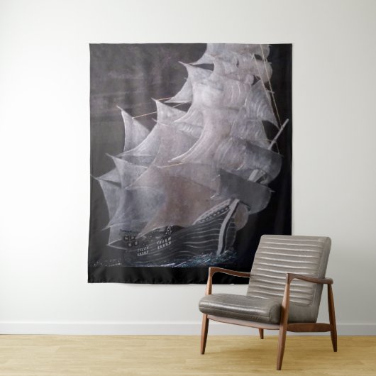 Bubblepazifische Wandtapeten Wandteppich (Beispiel)