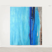 Bubblepazifische Wandtapeten Wandteppich (Vorderseite)