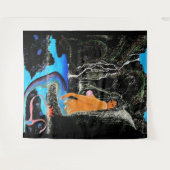 Bubblepazifische Wandtapeten Wandteppich (Vorderseite (Horizontal))