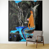 Bubblepazifische Wandtapeten Wandteppich (Beispiel)