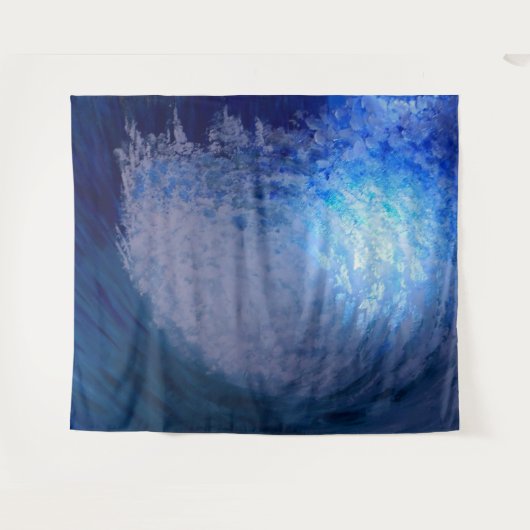 Bubblepazifische Wandteppiche, Gemälde, in der Mit Wandteppich (Vorderseite (Horizontal))