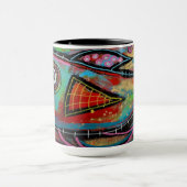 "Bubbles" 15 oz Becher Tasse (Zentrum)