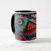 "Bubbles" 15 oz Becher Tasse (Vorderseite Links)