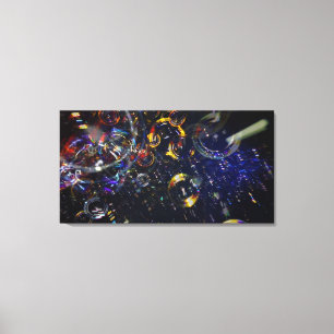 Bubbles 40x21 Leinwanddruck