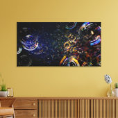 Bubbles 40x21 Leinwanddruck (Insitu (Wohnzimmer))