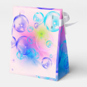 BUBBLES - Abstraktes Bild des Fraktals Kunst - Geschenkschachtel (Rückseite)