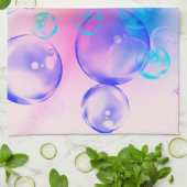 BUBBLES - Abstraktes Bild des Fraktals Kunst - Geschirrtuch (Gefaltet)