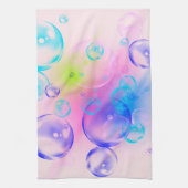 BUBBLES - Abstraktes Bild des Fraktals Kunst - Geschirrtuch (Vertikal)