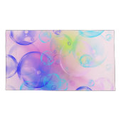 BUBBLES - Abstraktes Bild des Fraktals Kunst - Kissenbezug (Rückseite)