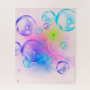 BUBBLES - Abstraktes Bild des Fraktals Kunst - Puzzle