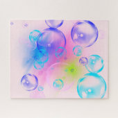 BUBBLES - Abstraktes Bild des Fraktals Kunst - Puzzle (Horizontal)