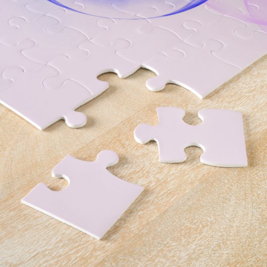 BUBBLES - Abstraktes Bild des Fraktals Kunst - Puzzle (Seite)