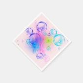 BUBBLES - Abstraktes Bild des Fraktals Kunst - Serviette (Ecke)