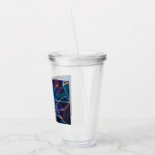 Bubbles Acrylic Tumbler Acryltrinkbecher (Links)