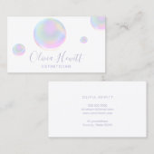 Bubbles Ästhetikerin Visitenkarte (Vorne/Hinten)