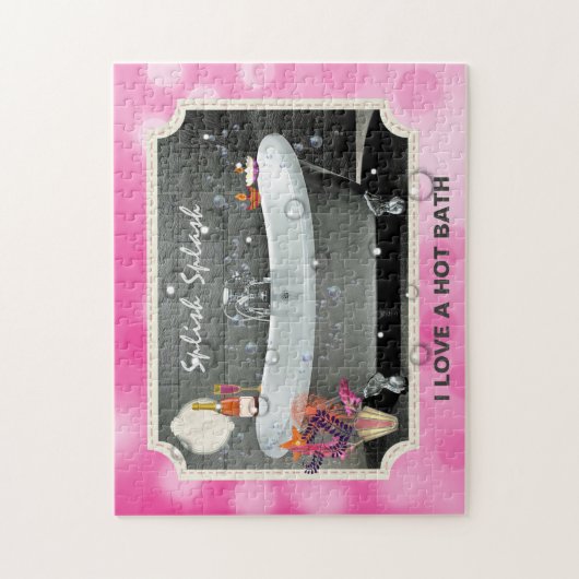 Bubbles Bad Splash Niedlich Puzzle (Vertikal)