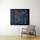 Bubbles-Band Wandteppich (Beispiel (Horizontal))