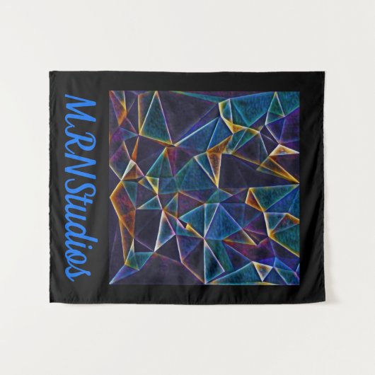 Bubbles-Band Wandteppich (Vorderseite (Horizontal))