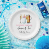 Bubbles Braut und Windeln auch! Babyparty Pappteller (Party)