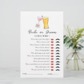 Bubbles & Brew 'Guess Who' Showspiel (Stehend Vorderseite)