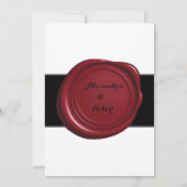 Bubbles & Brews Paare Polterabend Einladung (Rückseite)