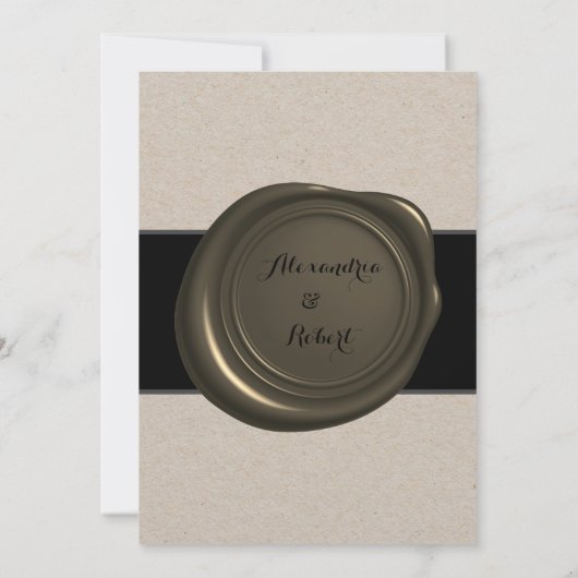 Bubbles & Brews Paare Polterabend Einladung (Rückseite)