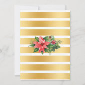 Bubbles & Brews vor Christamas Dusche Einladung (Rückseite)