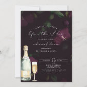 Bubbles & Brews vor dem i do Probe Dinner Einladung (Vorderseite)