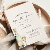 Bubbles & Brews vor dem i do Probe Dinner Einladung