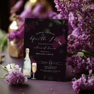 Bubbles & Brews vor dem i do Probe Dinner Einladung